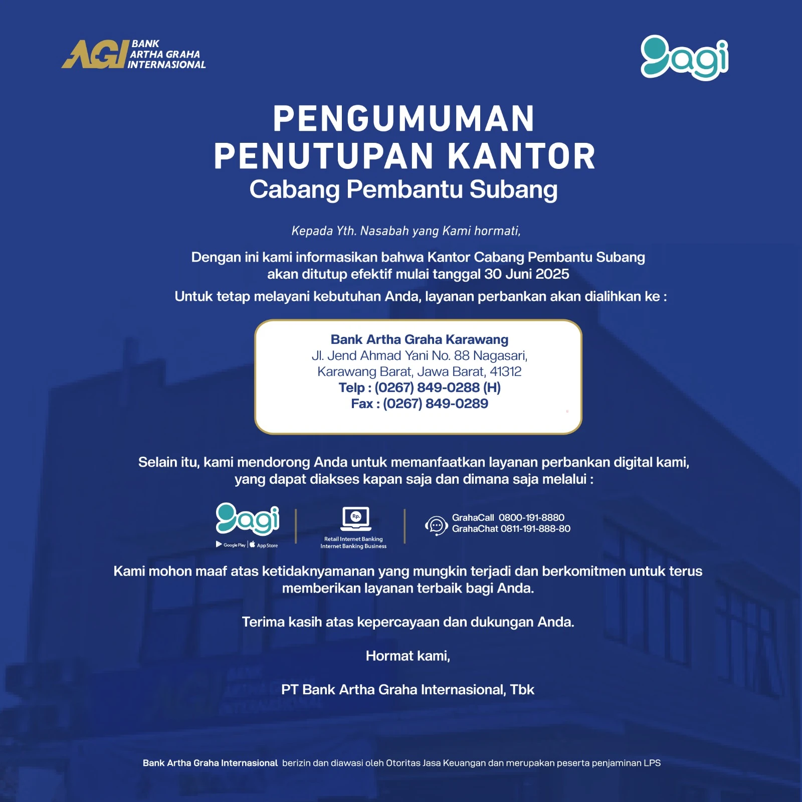 bank arta graha