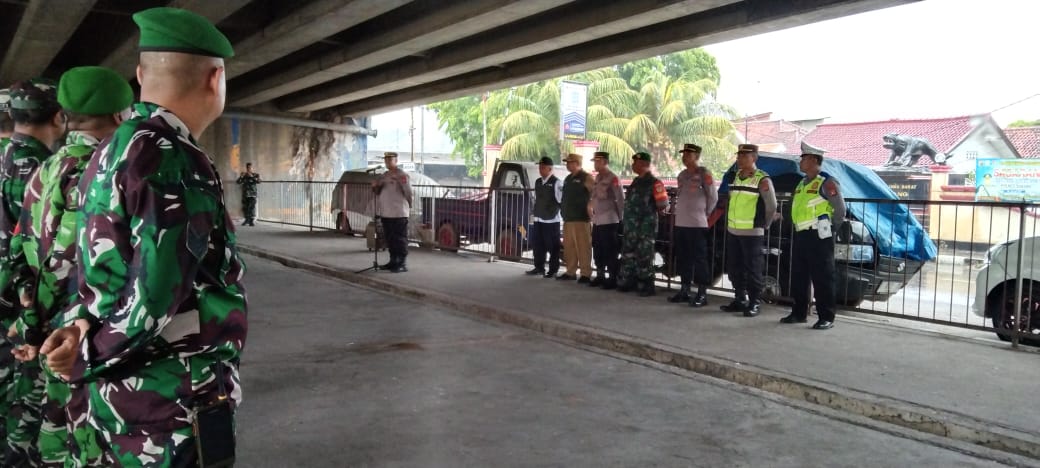 Jelang Perayaan Malam Pergantian Tahun, Aparat Keamanan di Pantura Subang Siaga