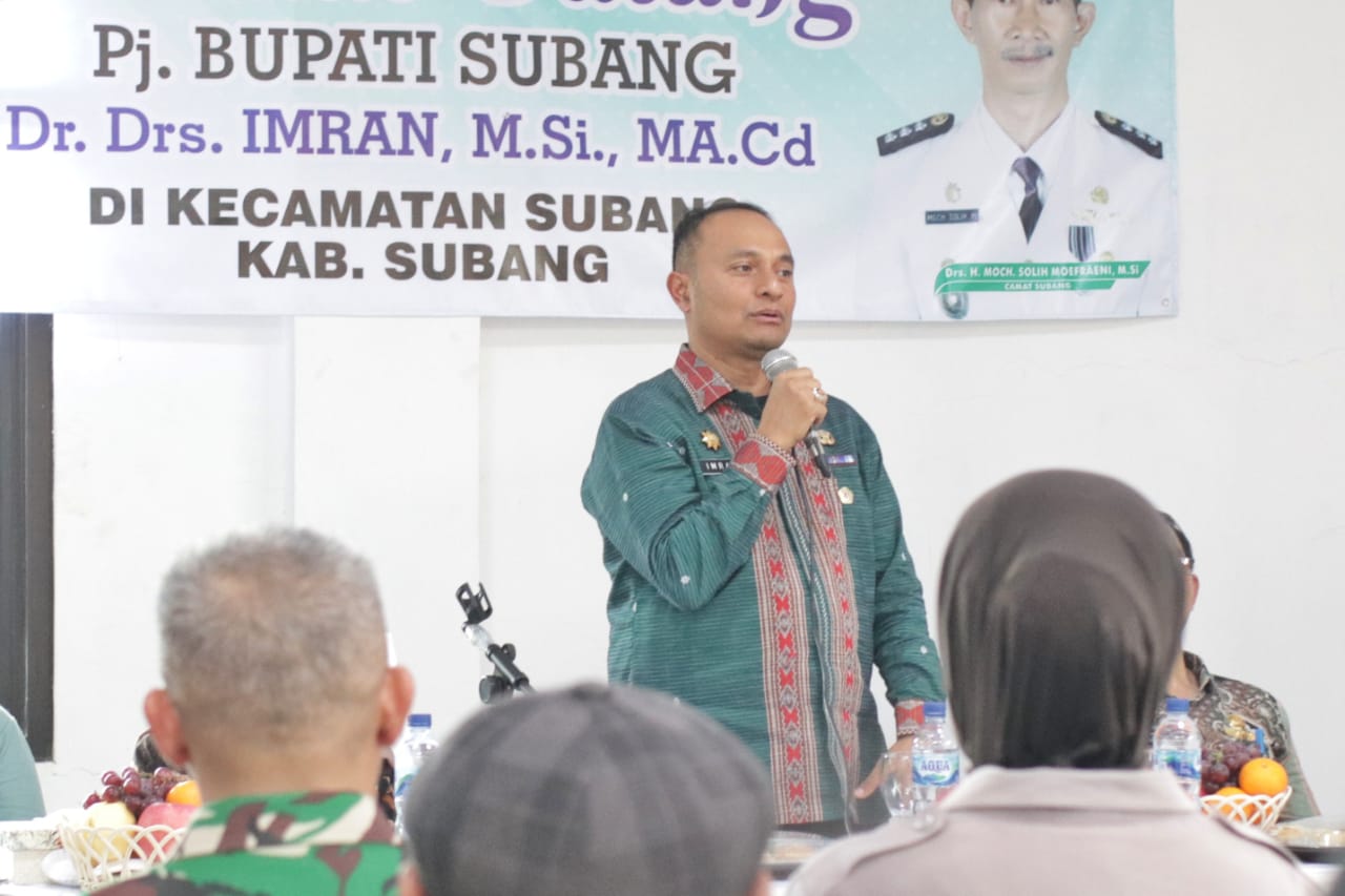 Penjabat Bupati Imran Sebut Dirinya Ditugaskan ke Subang Hanya untuk Bekerja