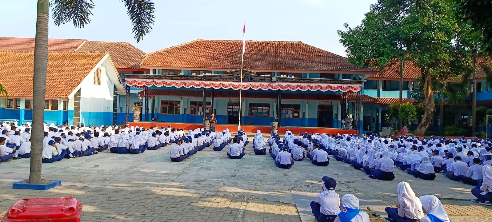 Antusias Siswa SMPN 6 Subang Sambut Semester Dua
