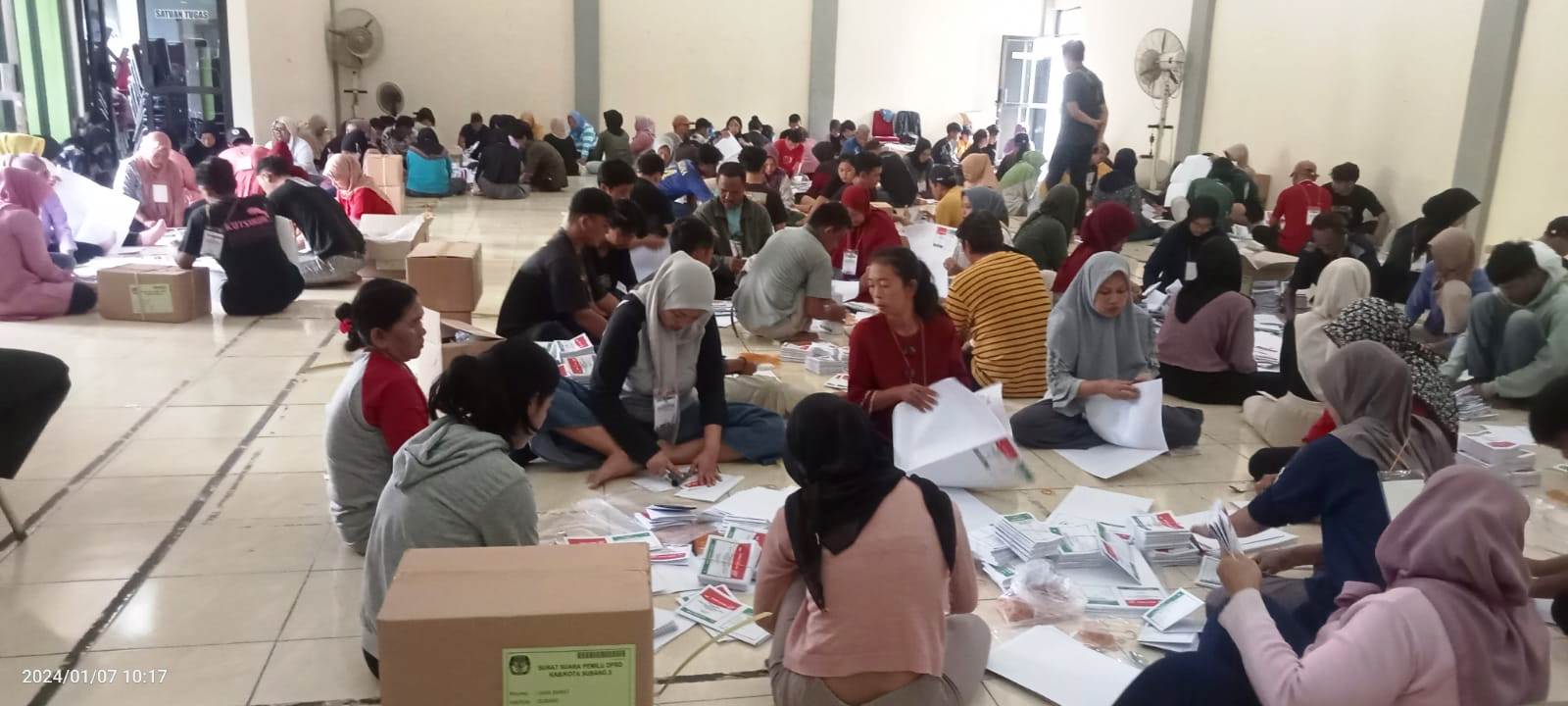 Proses Sortir Lipat Suara Selesai Lebih Cepat