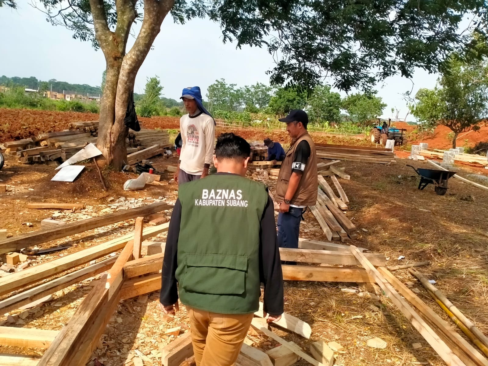 Baznas Subang Bangun Balai Ternak di Lahan Seluas Dua Hektare