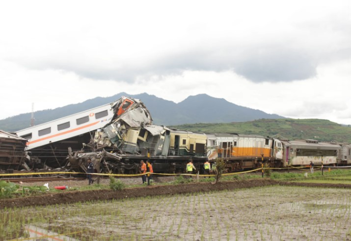 Kemenhub Lakukan Evaluasi Terkait Kasus Kecelakaan Kereta Api