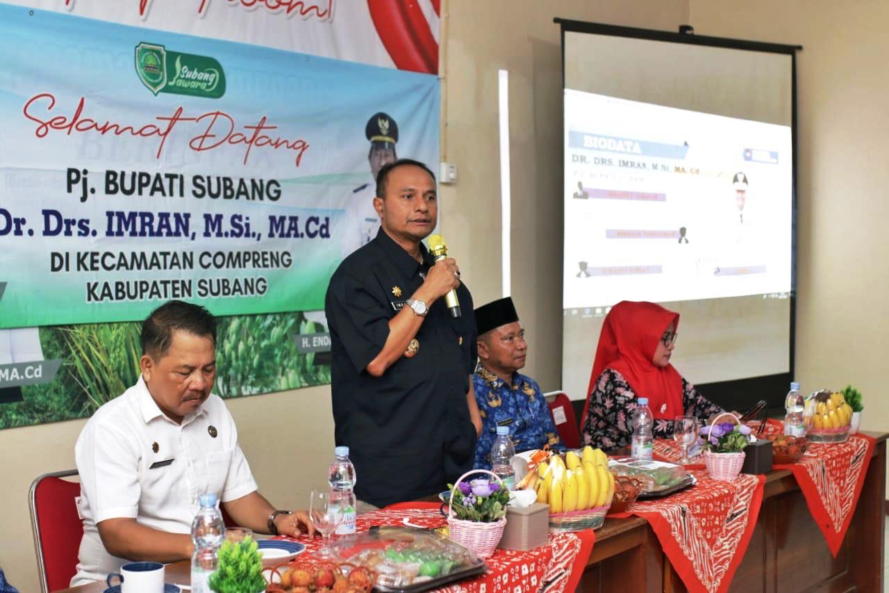 Kecamatan Compreng Miliki Potensi Pertanian 5.500 Hektare, Pj Imran Ajak Giatkan Gerakan Tanam dan Ternak