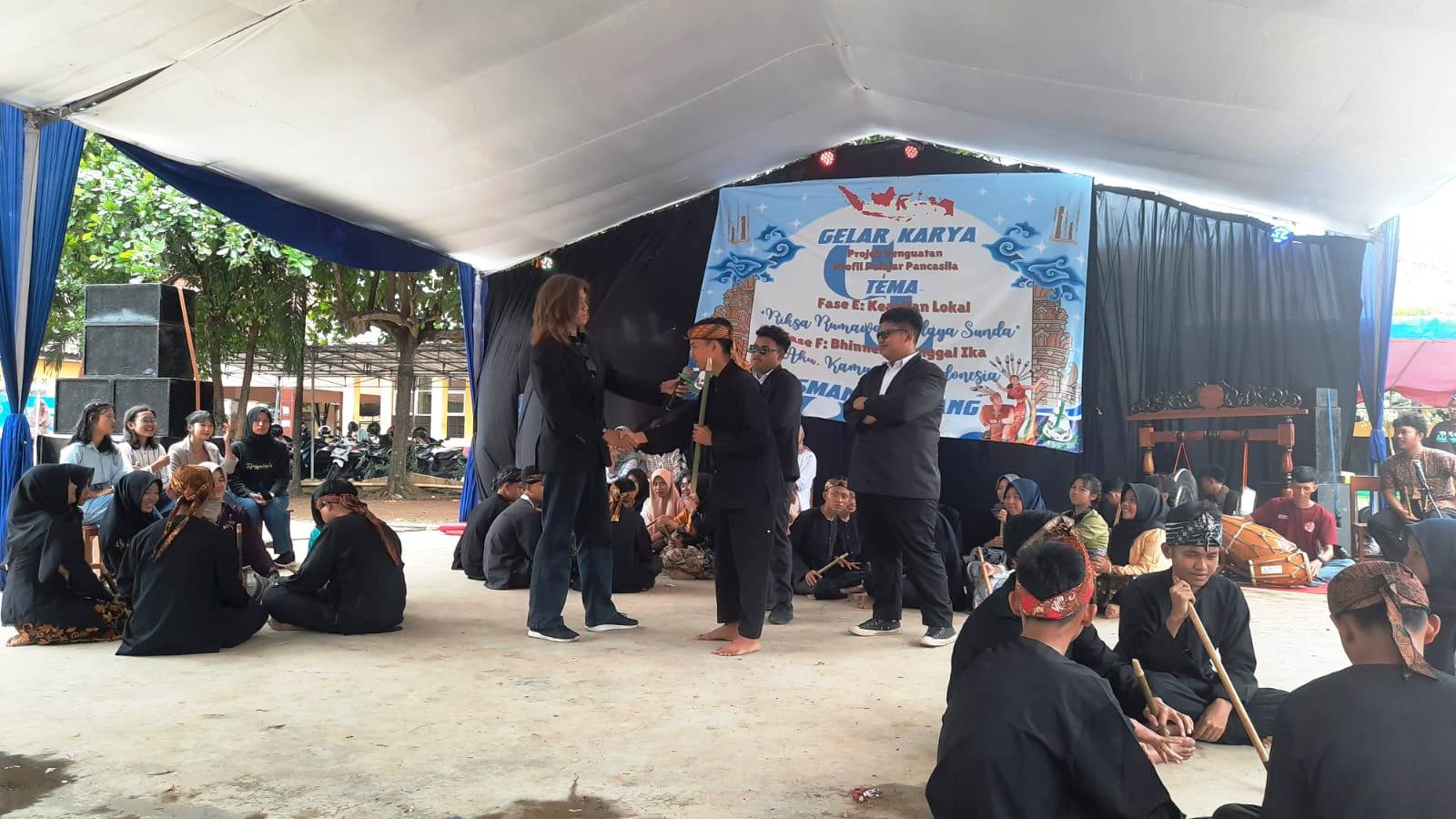 SMAN 2 Subang Lestarikan Alat Musik Toleat Lewat Festival Budaya