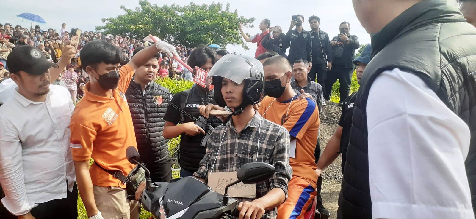 Polres Karawang Gelar Rekonstruksi Pembunuhan Berencana Karyawan Toyota