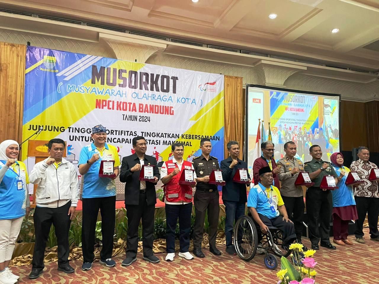 Ketua DPRD Kota Bandung Tedy Rusmawan: Musorkot NPCI Kembangkan Potensi Masyarakat Difabel