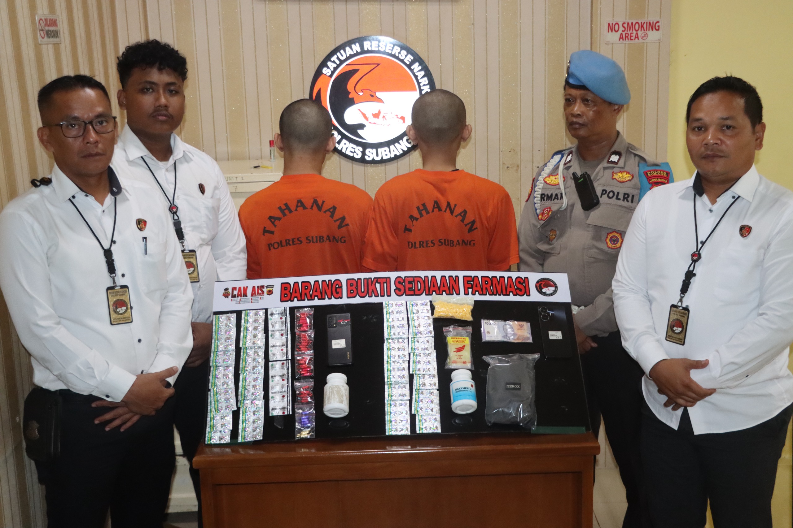 Warga Kecamatan Subang dan Kalijati Dibekuk Polisi, Edarkan Obat Tanpa Izin