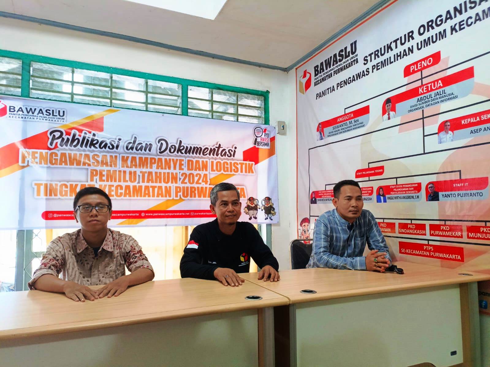 Panwascam Kota Fokus Pengawasan Kampanye dan Logistik