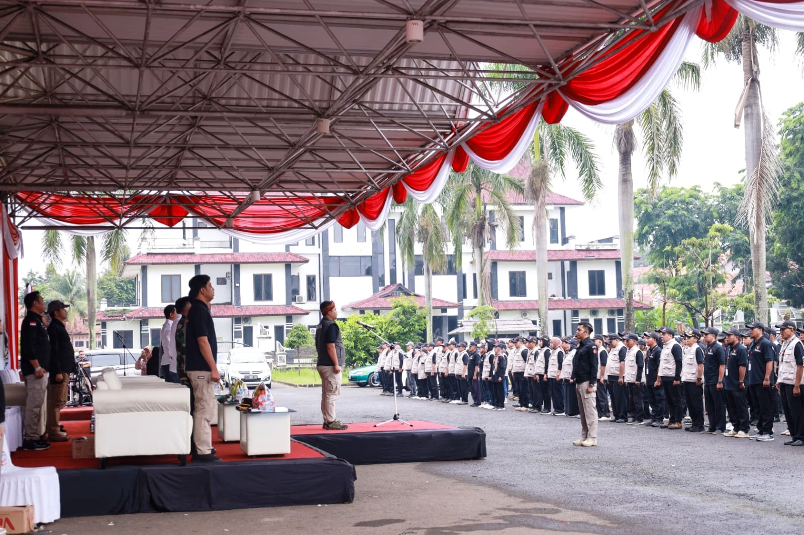 Bawaslu Gelar Apel Siaga Masa Tenang Jelang Pemungutan dan Penghitungan Suara Pemilu 2024