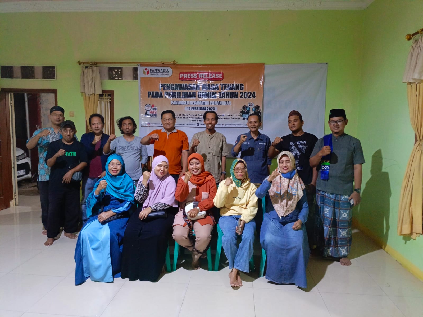Masa Tenang Pemilu, Panwaslu Pamanukan Perketat Pengawasan