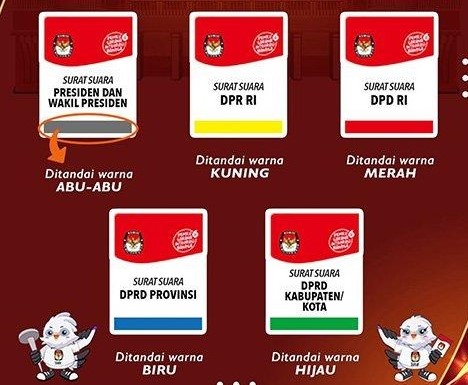 Cari Tahu 5 Surat Suara Pemilu 2024 Sebelum Mencoblos