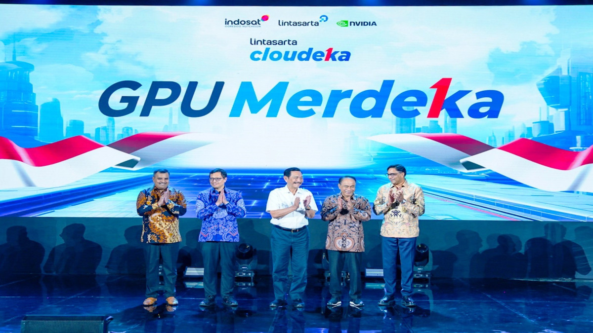 Menteri Luhut: Dukung Daya Saing Digital Indonesia, Lintasarta Luncurkan GPU Merdeka