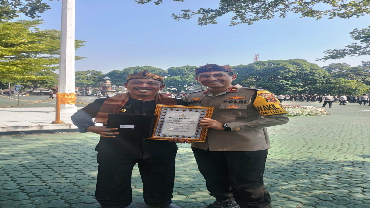 Desa Jabong Juara 2 Lomba Siskamling Polda Jabar