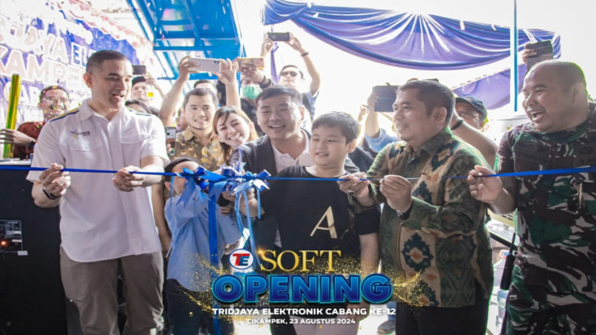 Ekspansi Besar, Tridjaya Elektronik Buka Cabang ke-12 di Cikampek