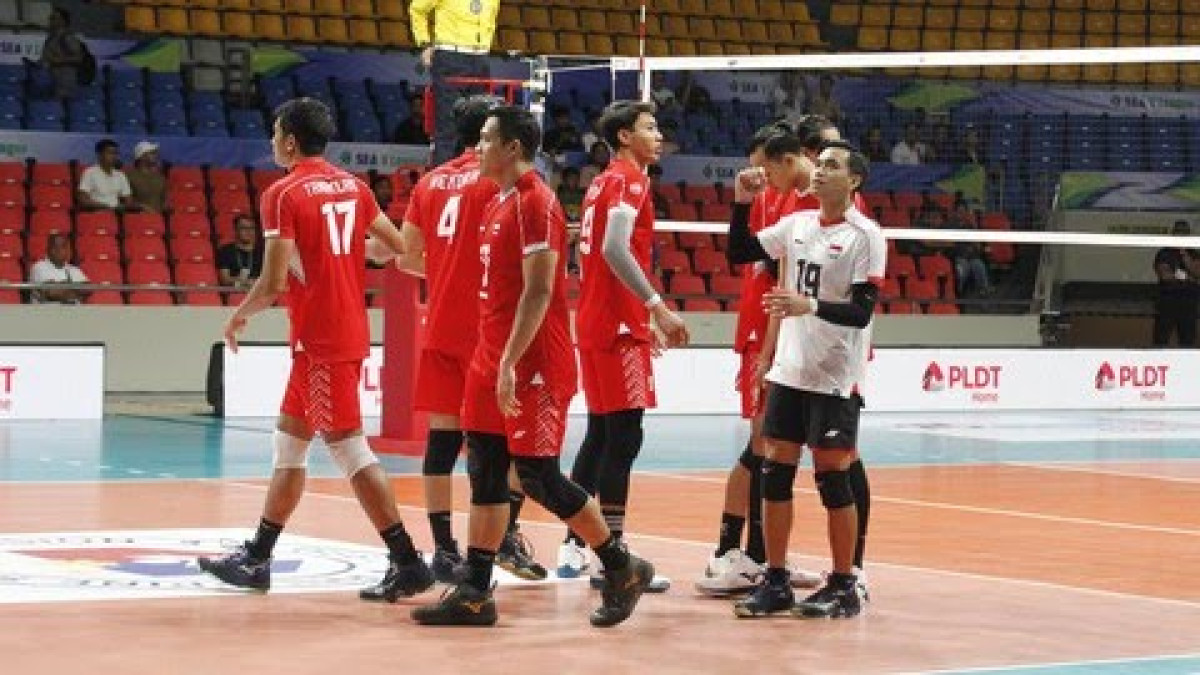 Timnas Voli Putra Indonesia akan tampil di putaran kedua SEA V League 2024, Jumat (23/8). Sumber (dok. SEA V League)