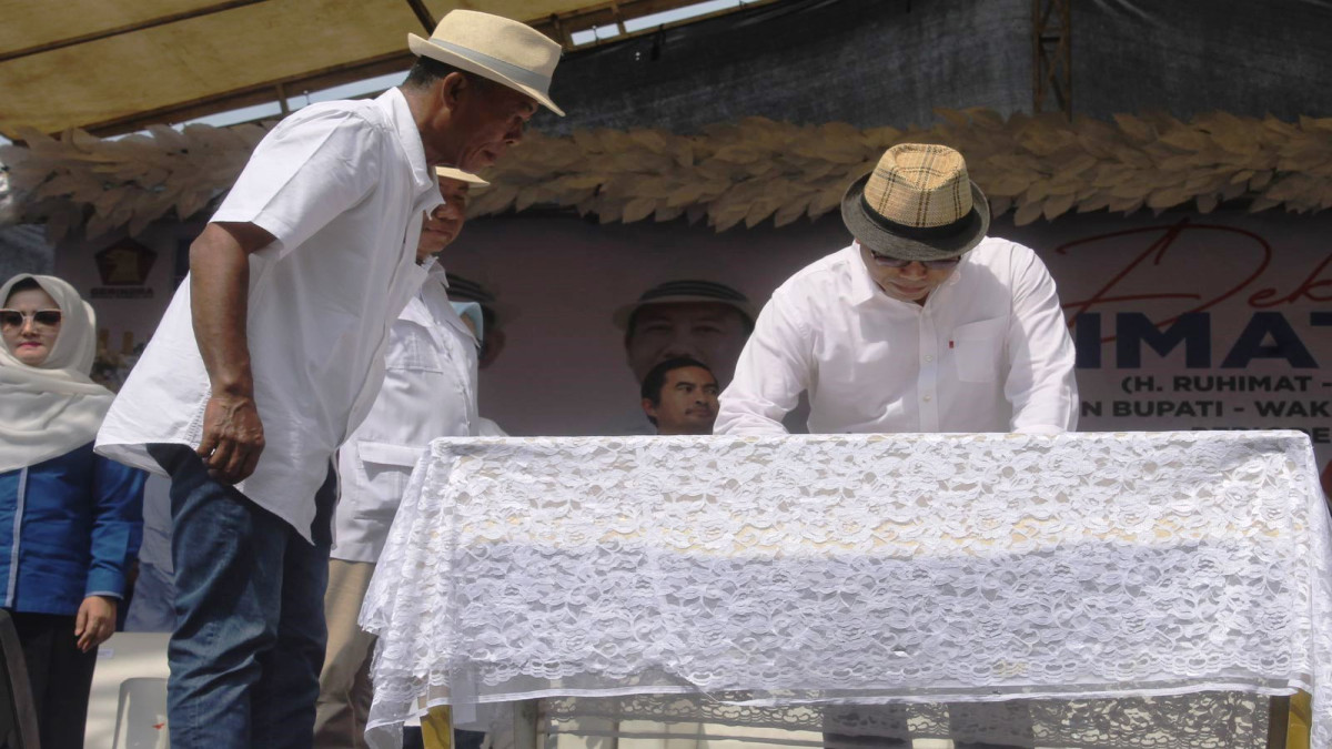 Tokoh Pantura Subang H Otong Wiranta Beri Dukungan