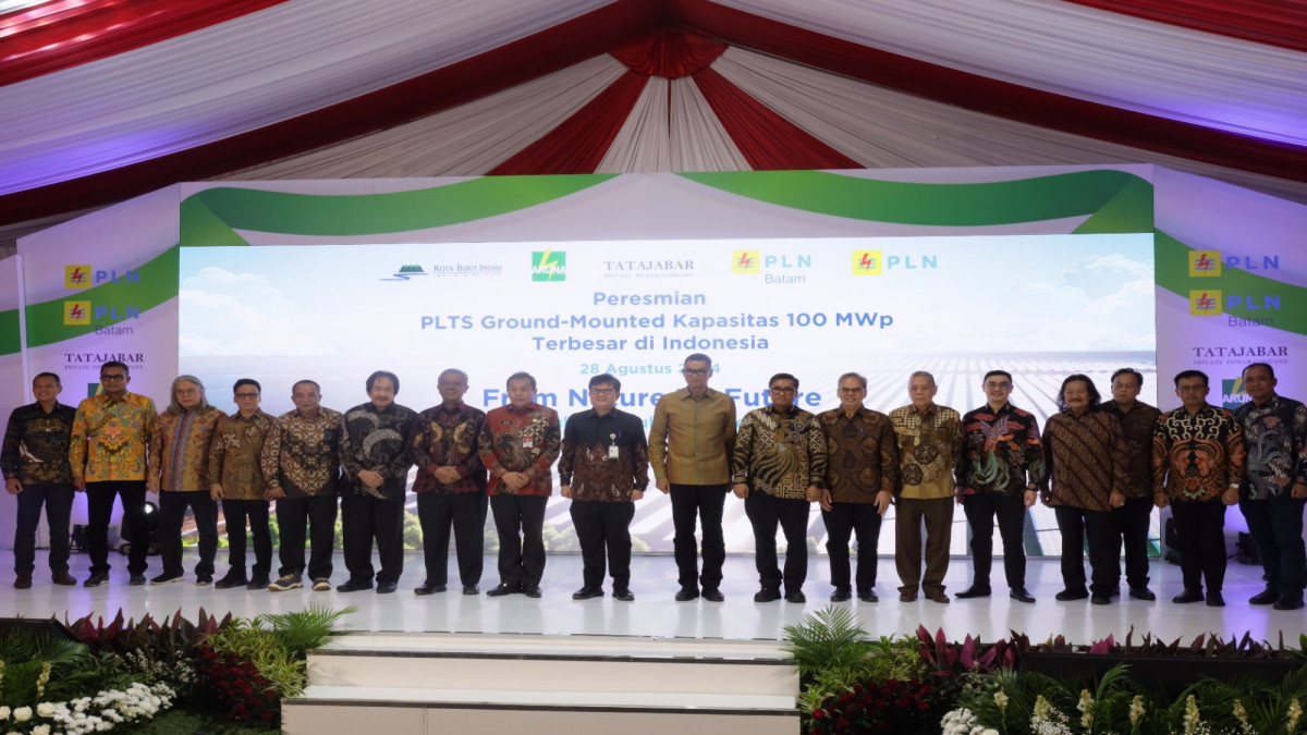 From Nature to Future, PLN Up3 Purwakarta Dukung Launching PLTS Ground-Mounted 100 MWP Terbesar di Indonesia