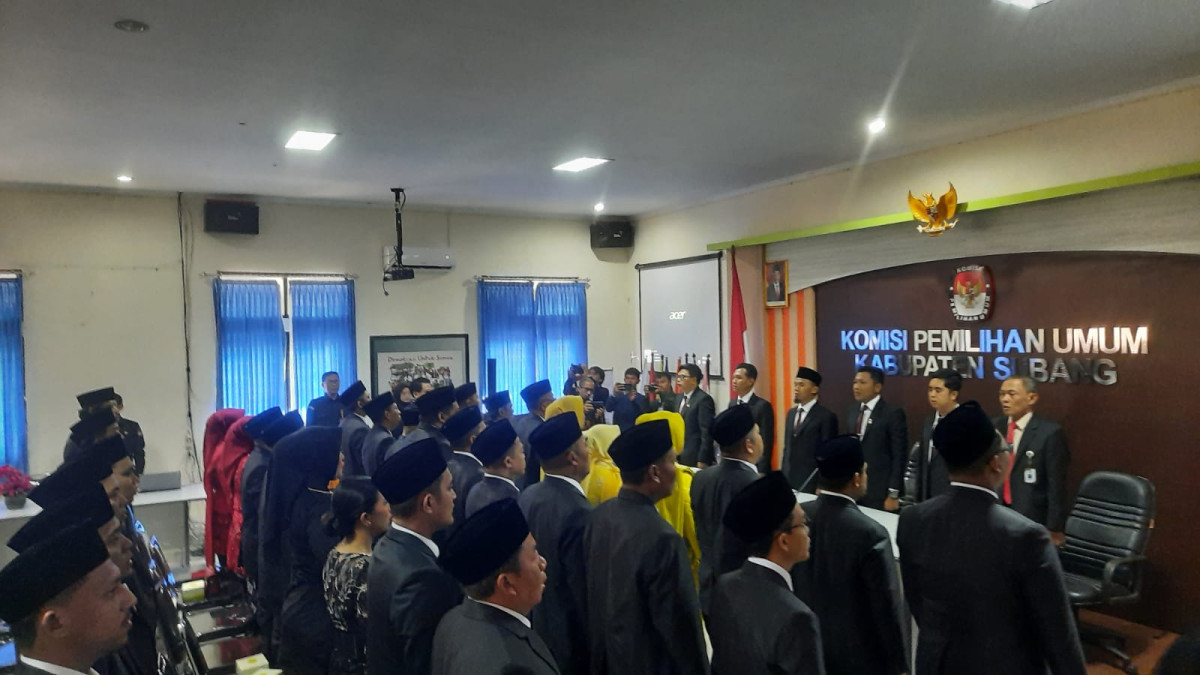 KPU Lepas Anggota DPRD Subang Terpilih Sebelum Dilantik Hari Ini