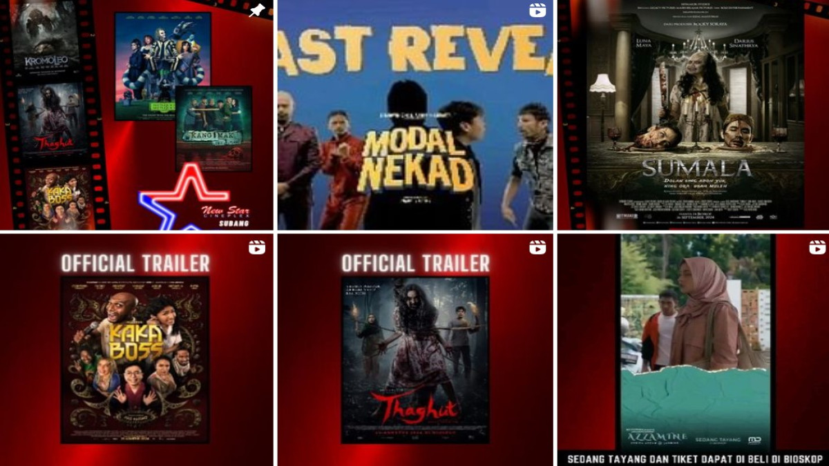 Fresh! Ini Dia Jadwal Lengkap Bioskop NSC Subang Rabu, 4 September 2024
