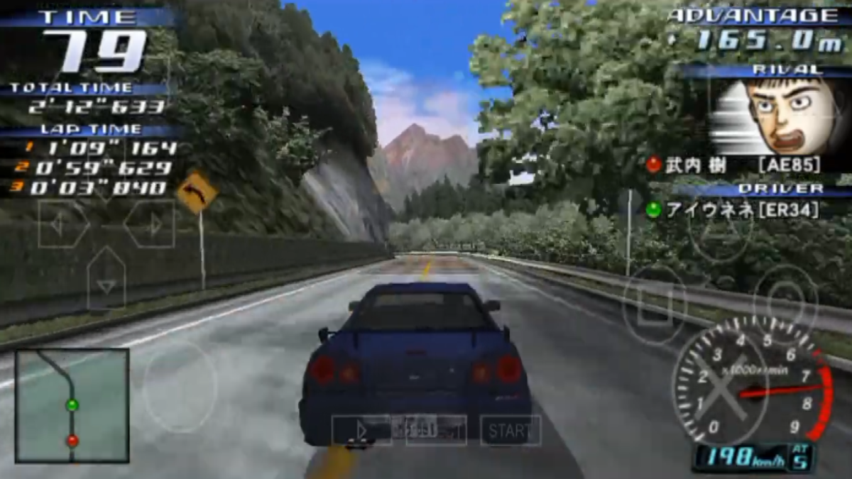 Cara Download dan Setting Game Initial D Street Stage di Emulator PPSSPP untuk Android