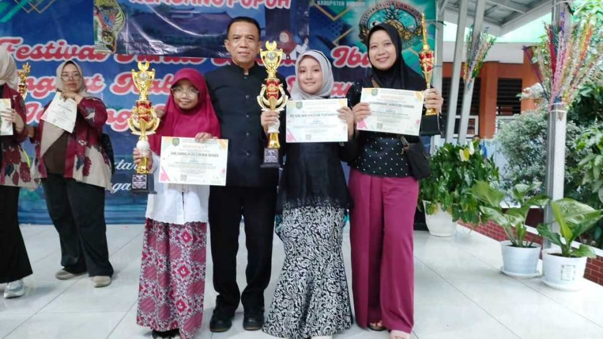 SDN Dr. Satiman Raih Juara 1 Lomba FTBI