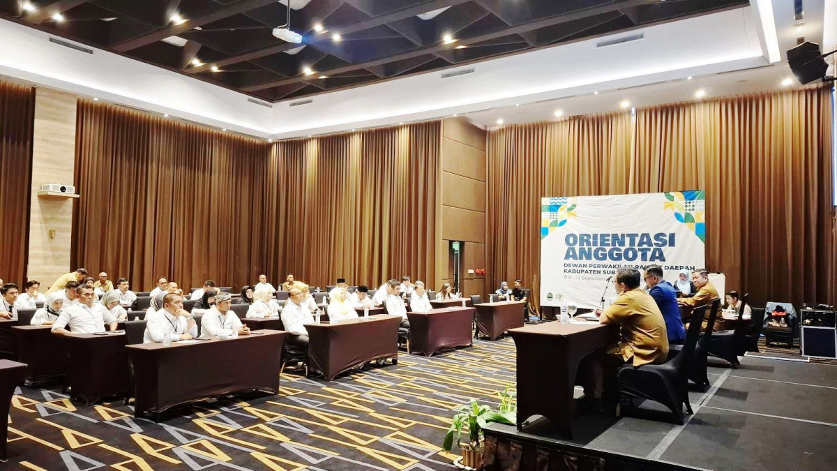 50 Anggota DPRD Subang Ikuti Orientasi, Agar Bisa Menjalankan Tugas dengan Baik
