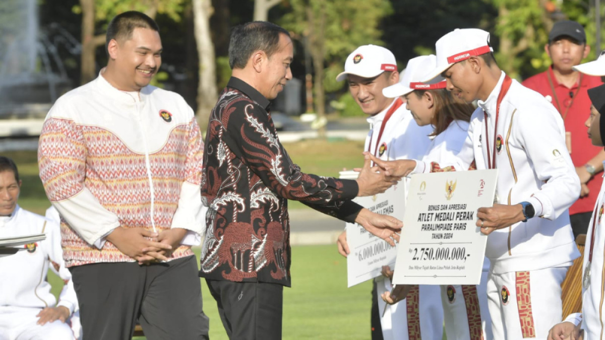 Indonesia Raih 14 Medali, Presiden Jokowi Berikan Bonus untuk Atlet Paralimpiade Paris 2024