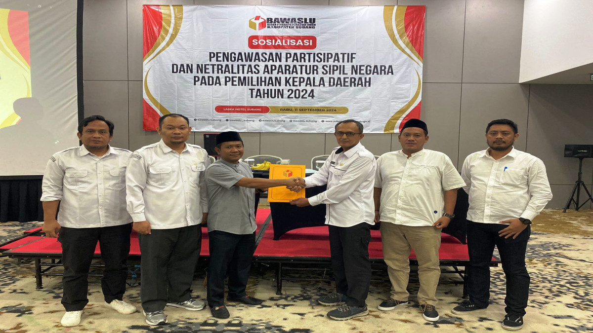 Bawaslu Subang Ingatkan ASN Netral di Pilkada 2024, Terbitkan Surat Imbauan