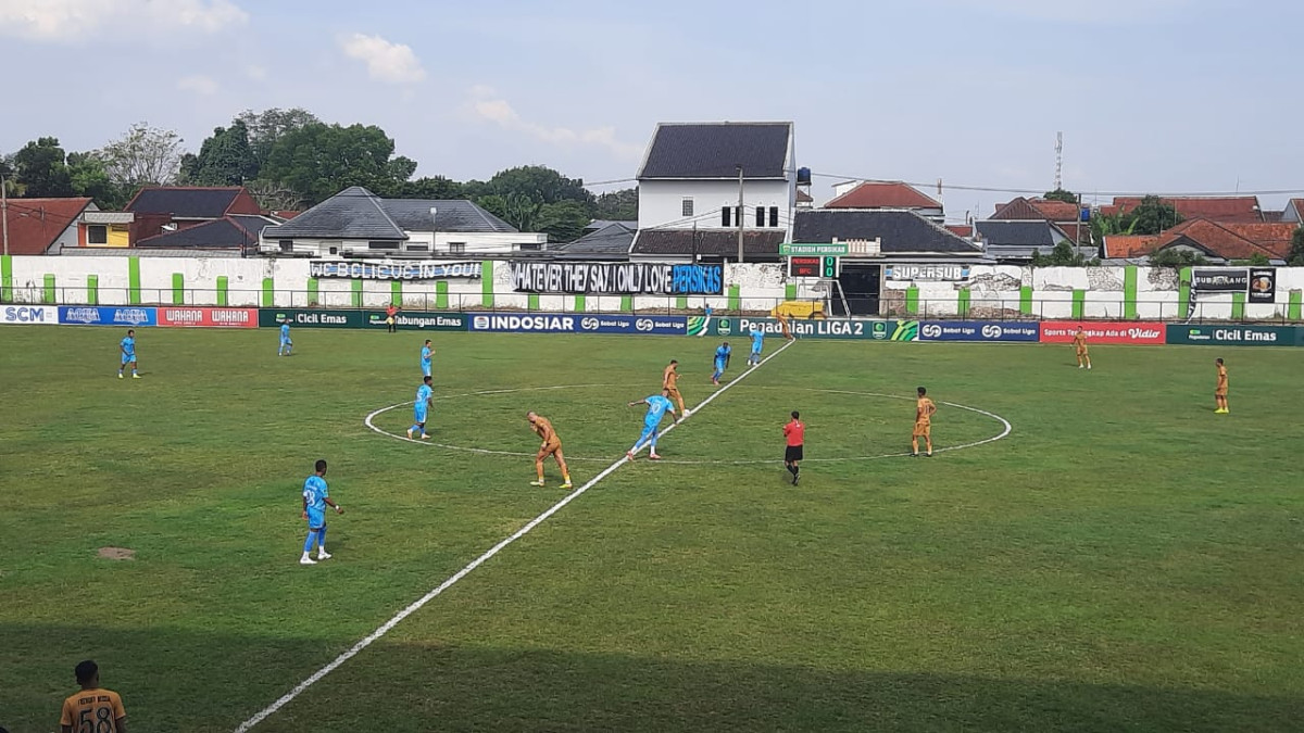Persikas Mengikat Bhayangkara Presisi FC Sementara Pada Babak Pertama Pegadaian Liga 2