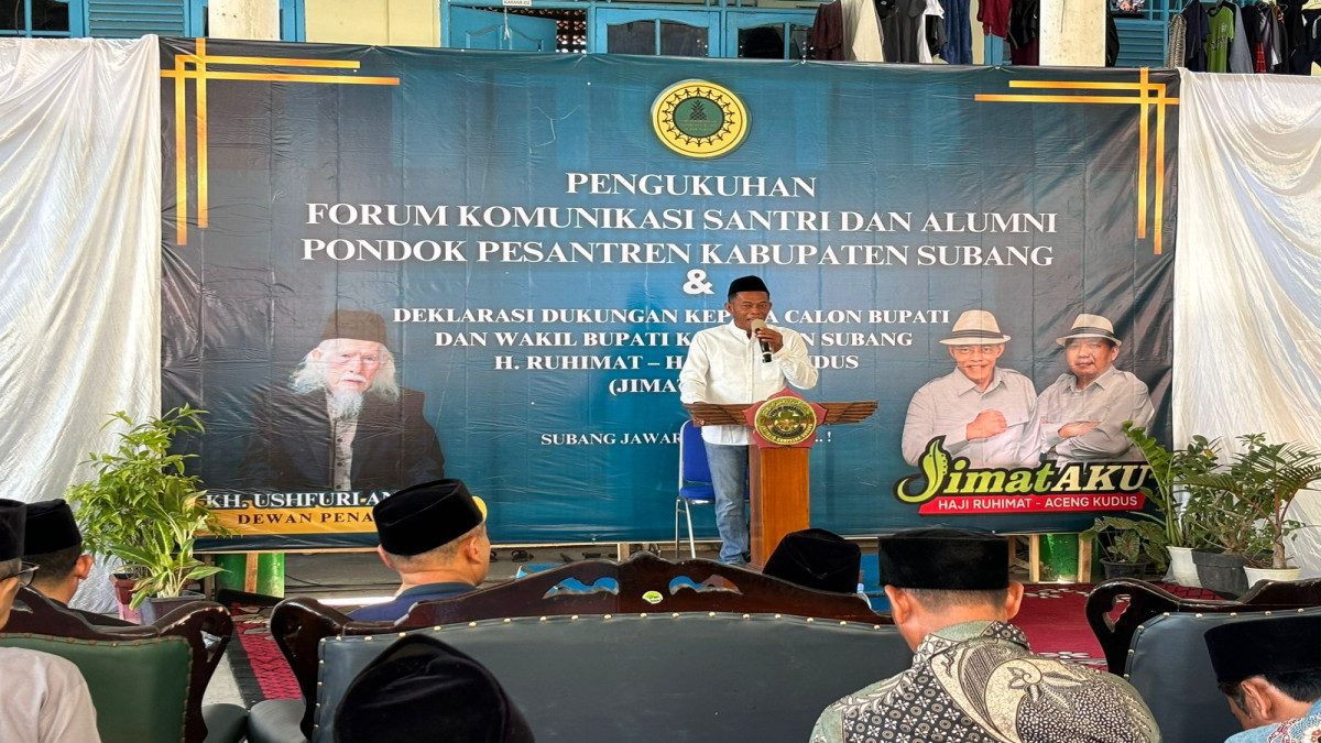 Datang ke Pesantren Al-Islah Compreng, H Ruhimat Beberkan Program Maghrib Mengaji Hingga Umroh Bagi Penghafal Al-Quran