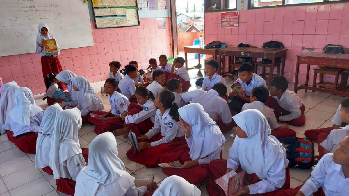 SDN Sompi Bangun Budaya Literasi Matahariku