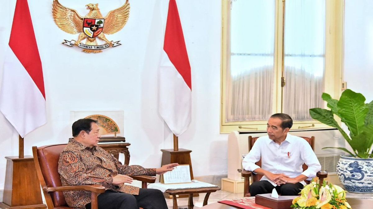 Presiden Jokowi Terima Kunjungan SBY di Istana Merdeka, Bahas Apa?