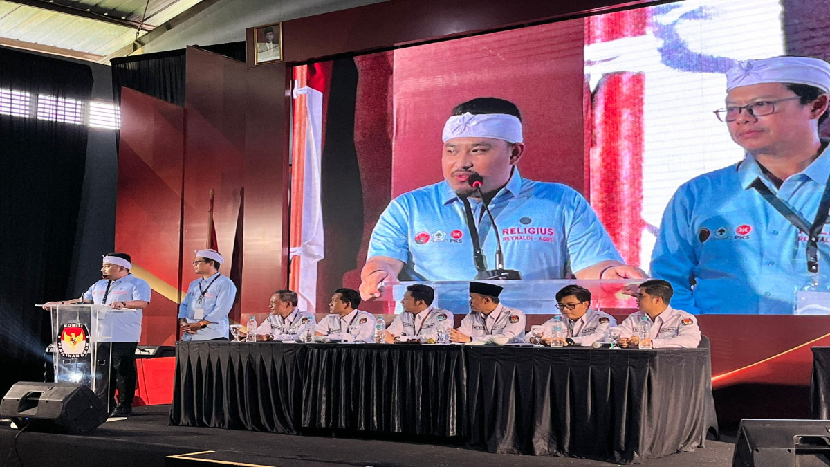 Pasangan Calon Bupati dan Wakil Bupati Reynaldi-Agus Masykur Sampaikan Rasa Syukur Peroleh Nomor Urut 2