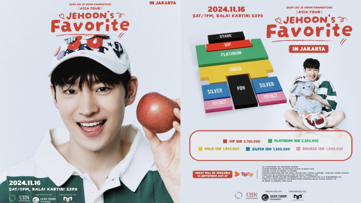 Aktor Lee Je Hoon Gelar Fan Meeting di Jakarta November 2024, Ini Daftar Harga Tiketnya!