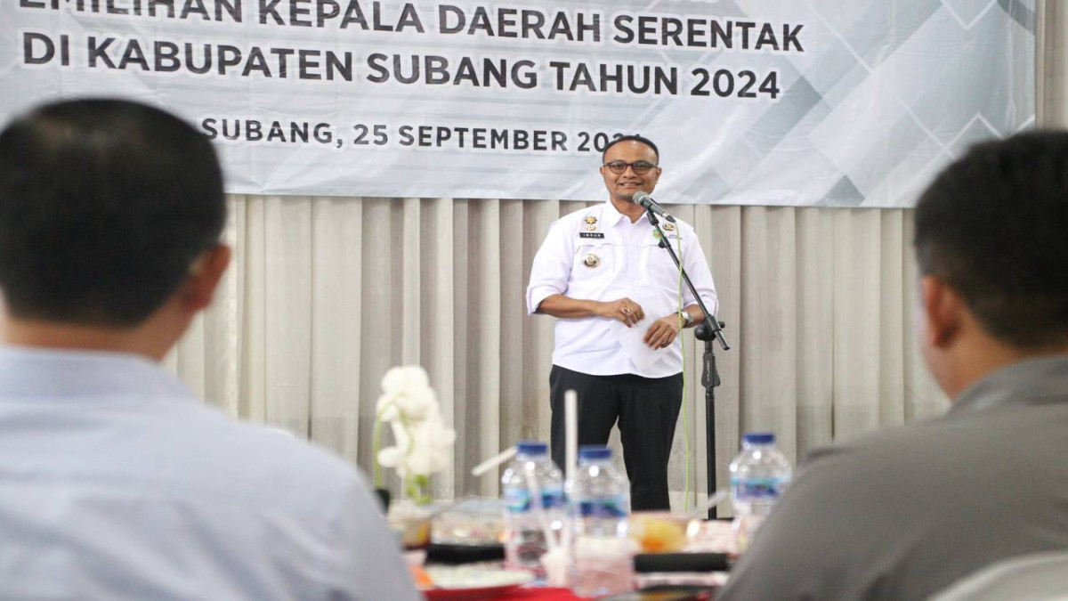 Pj Bupati Subang Undang Calon Bupati dan Wakil Bupati, Wujudkan Pilkada yang Kondusif