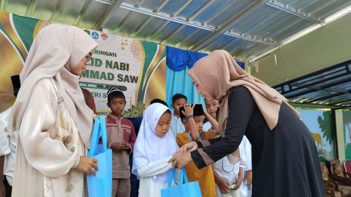 Peringati Maulid Nabi, SDN Sompi Tanamkan Nilai-nilai Islami