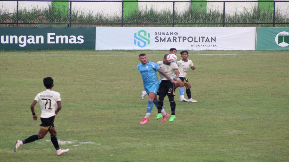 Persikas Subang telah menghadapi Nusantara United FC di depan publik sendiri, Rabu (2/10) pukul 15.00 WIB di Stadion Persikas.