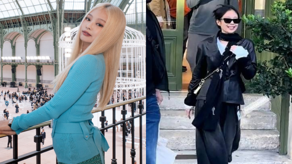 Jennie BLACKPINK Tampil Nyentrik dengan Rambut Blonde di Paris Fashion Week, Ternyata Cuma Wig?