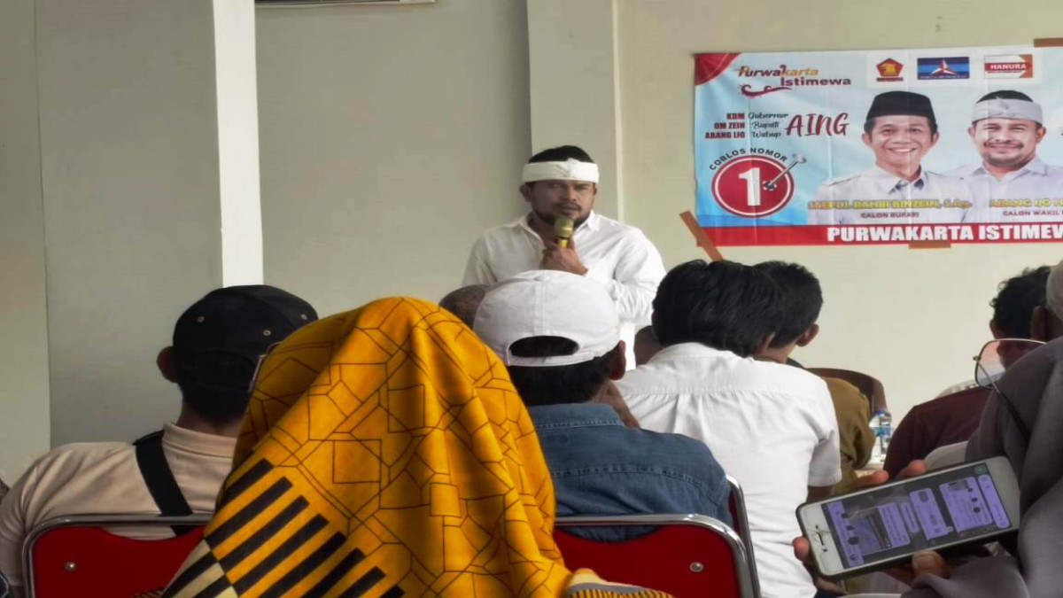 Abang Ijo Hapidin: Selalu Satu Suara, Dukungan Jemaah Pasar Rebo Sangat Penting