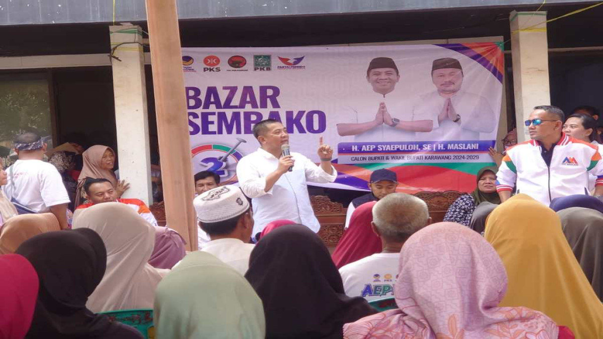 Calon Bupati Karawang, Aep Syaepuloh: Wajib Belajar 12 Tahun Tanpa Biaya