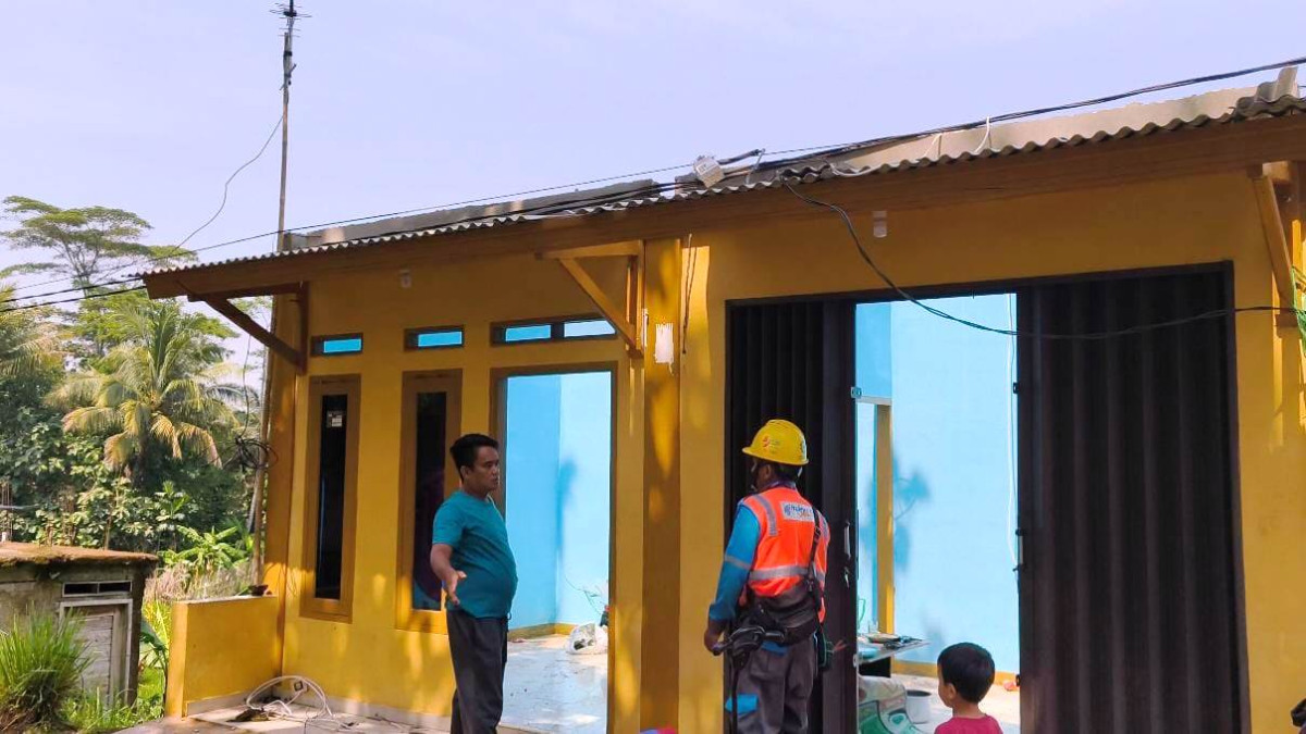 Hujan Deras Disertai Angin Kencang, 26 Rumah di Sukatani dan Darangdan Terdampak