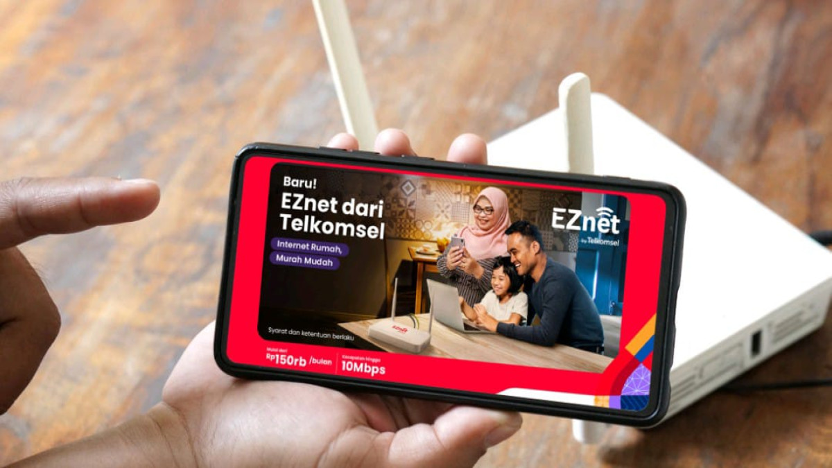 EZnet by Telkomsel, Solusi Internet Rumah yang Murah dan Mudah untuk Semua