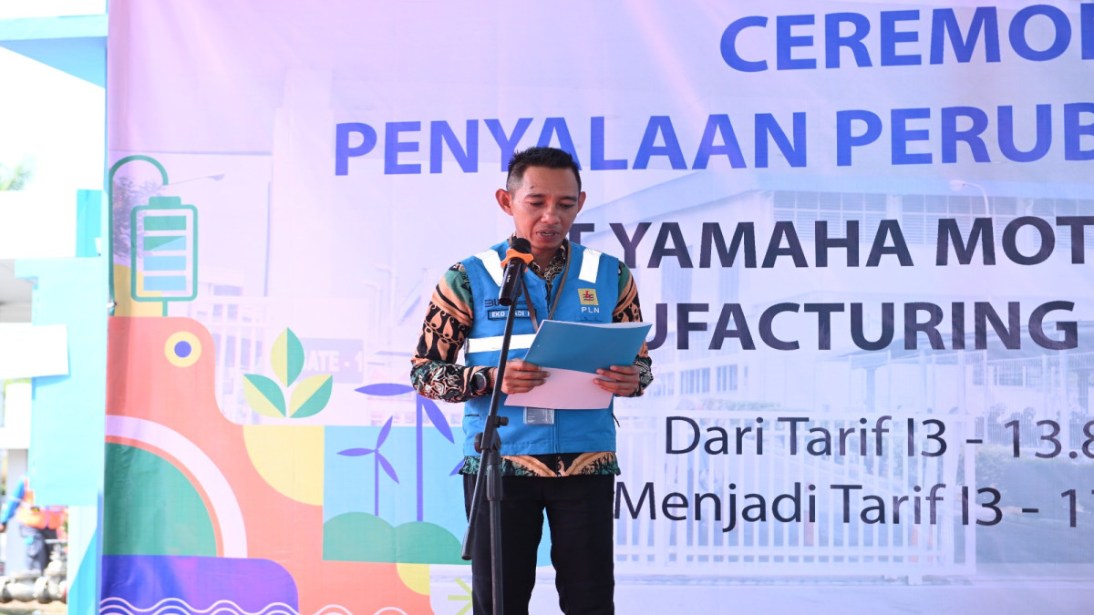 PLN UP3 Karawang Gelar Penyalaan Serentak 17.320 kVA untuk PT Yamaha Motor Parts Manufacturing Indonesia