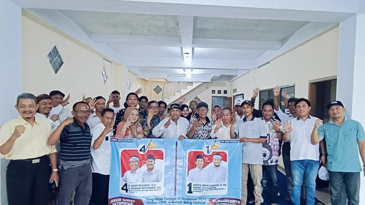 Tokoh dan Sesepuh Purwakarta Dukung Dermawan dan Zeinjo di PIlkada Nanti