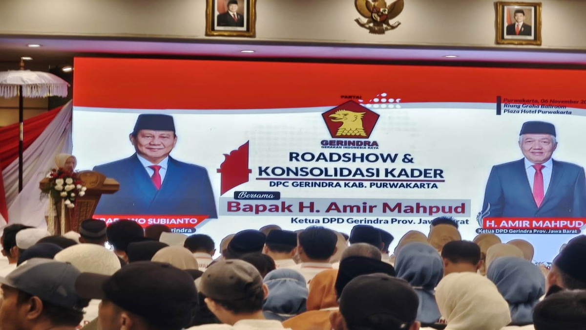 Gerindra Tugaskan Kader Arahkan Masyarakat Gunakan Hak Suaranya
