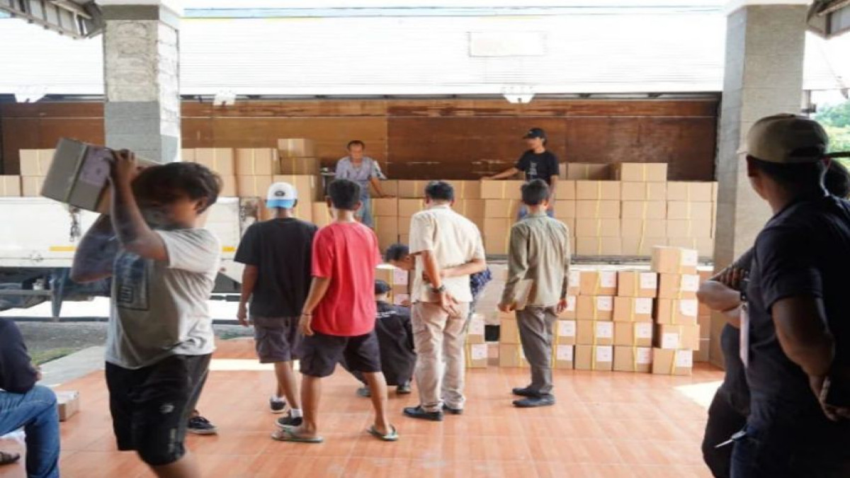 KPU Subang Terima 40 Jenis Logistik Pilkada