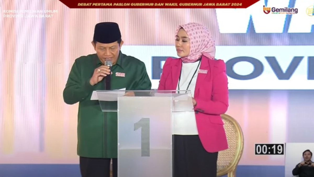 Bicara Masalah Kesehatan, Acep-Gitalis Beberkan Strategi Turunkan Kasus TBC dalam Debat Pilgub Jabar 2024