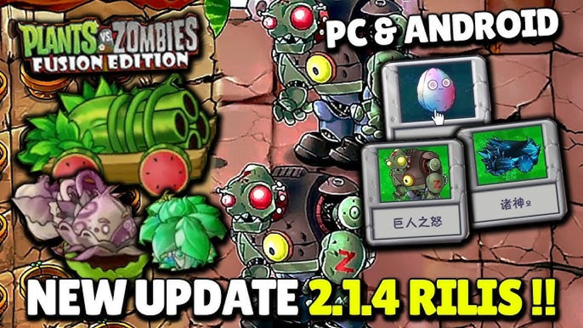 Zombie Update Terbaru di Plants vs. Zombies 2.1.4: Serangan Zombie Makin Gila!