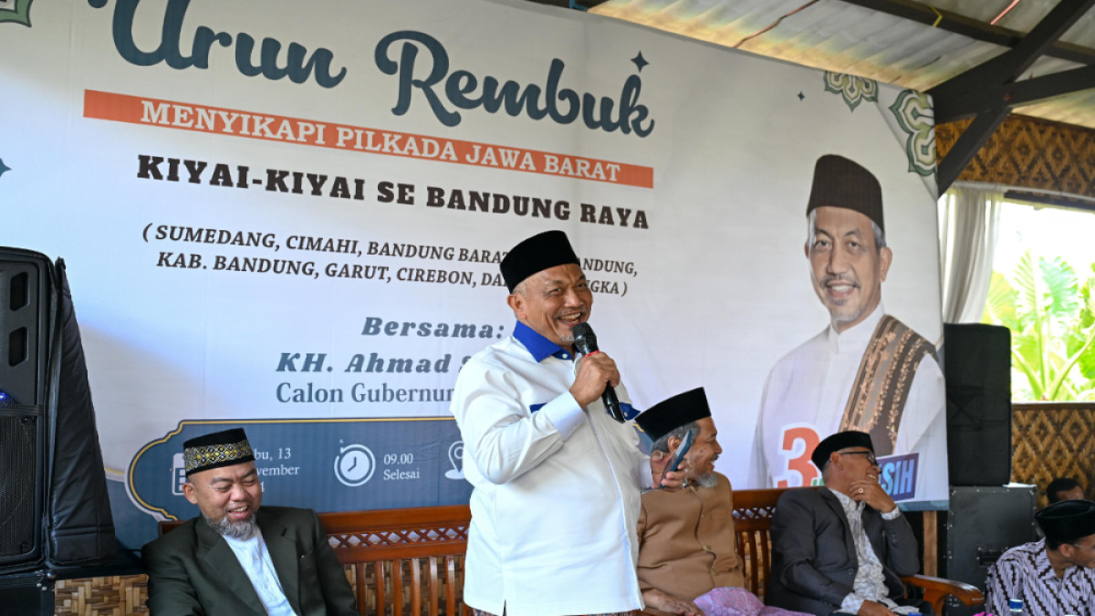 Ratusan Kiai se-Bandung Raya Deklarasi Dukung ASIH, Titip Pondok Pesantren